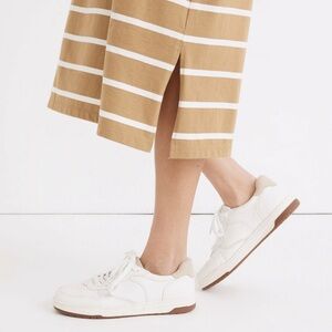 Madewell Court Sneakers White Leather